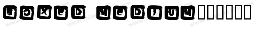 boxed medium字体转换